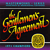 Gentlemen's Agreement : Gentlemen's Agreement : 1 CD : 