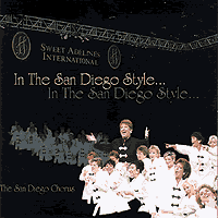 San Diego Chorus : In The San Diego Style : 1 CD : Kim Hulbert : 