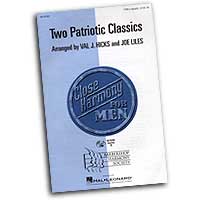 Close Harmony For Men : Two Patriotic Classics - 4 Charts and Parts CD : TTBB : Sheet Music & Parts CD :  : 884088069087 : 08745495