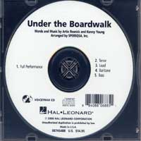Close Harmony For Men : <span style="color:red;">Under the Boardwalk</span> - Parts CD : TTBB : Parts CD : 884088068851 : 08745488