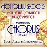 Sweet Adelines : Top Choruses 2008 : 1 CD :  : RC1020