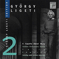 London Sinfonietta Voices : Gyorgy Ligeti - A Cappella Choral Works : 1 CD : Terry Edwards : 07464623052-7 : SK62305