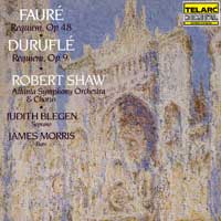 Robert Shaw : Faure / Durufle : 1 CD : Robert Shaw : Gabriel Faure : 80135