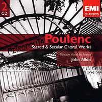 Groupe Vocal de France : Poulenc - Sacred and Secular Choral Works : 2 CDs : Francis Poulenc : 85776