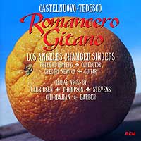 Los Angeles Chamber Singers : Romancero Gitano : 1 CD : Peter Rutenberg :  : 19802