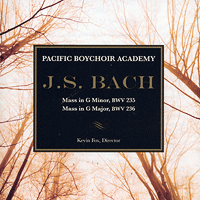 Pacific Boychoir : Johann Sebastian Bach : 1 CD : Kevin Fox