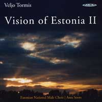Estonian National Male Choir : Visions of Estonia 2 : 1 CD : Ants Soots : ncd 20