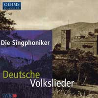 Die Singphoniker : Deutsche Volkslieder - German Folksongs : 1 CD : OC 548