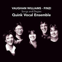 Quink Vocal Ensemble : Songs and Elegies : 1 CD : Ralph Vaughan Williams : CHR 72501