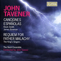 King's Singers : Tavener - Requiem for Father Malachy / Canciones Espanolas : 1 CD : John Tavener : LYR 311
