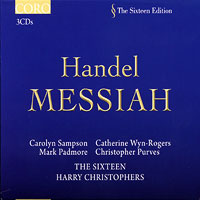 Sixteen : Handel Messiah : 3 CDs : Harry Christophers : 16062