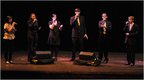 UNC Vocal jazz groups