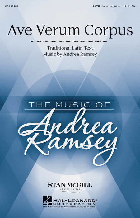 Ave Verum Corpus : SATB divisi : Andrea Ramsey : Andrea Ramsey : Sheet Music : 00122357 : 884088951344