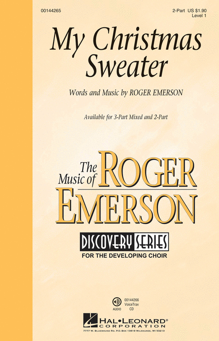 My Christmas Sweater : 2-Part : Roger Emerson : Roger Emerson : Sheet Music : 00144265 : 888680061074
