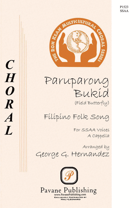 Paruparong Bukid : SSAA : George Hernandez : Sheet Music : 00145668 : 888680066840