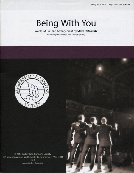 Being With You : TTBB : Steve Delehanty : Smokey Robinson : Sheet Music : 00155681 : 812817020948