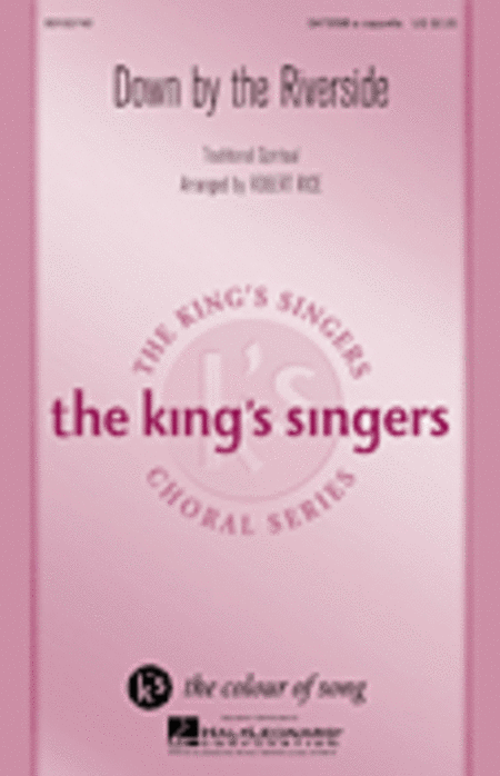 Down by the Riverside : SATBBB : Robert Rice : King's Singers : Sheet Music : 00155740 : 888680601386