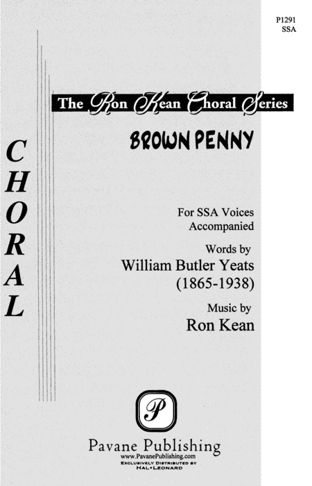 Brown Penny : SSA : Ron Kean : Ron Kean : Sheet Music : 08301771 : 884088058586