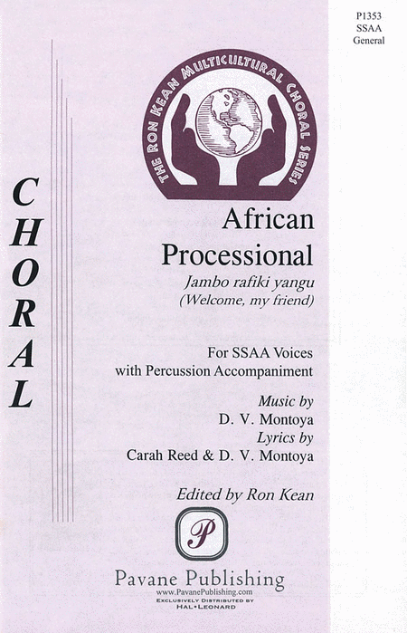 African Processional : SSAA : David Montoya : David Montoya : Sheet Music Collection : 08301854 : 884088328580