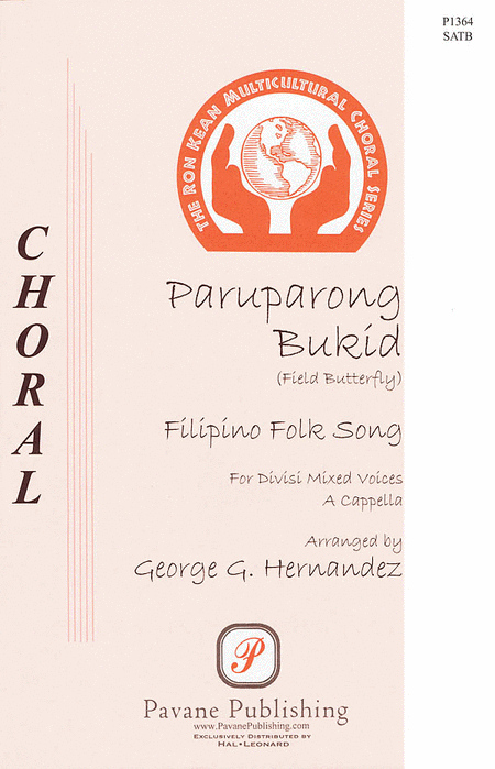 Paruparong Bukid : SATB : George Hernandez : Sheet Music : 08301865 : 884088328733