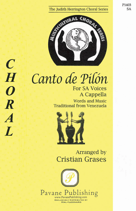 Canto de Pilon : 2-Part : Cristian Grases : Sheet Music : 08301912 : 884088552589