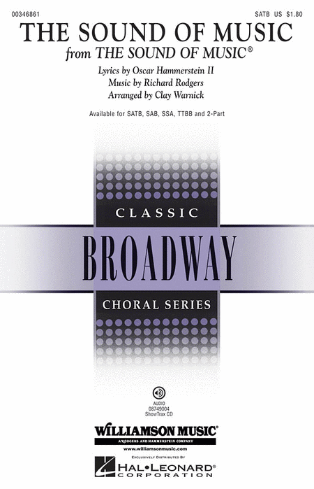 The Sound of Music : 2-Part : Mark Brymer : Richard Rodgers : Julie Andrews : The Sound Of Music : Sheet Music : 08551028 : 073999510287
