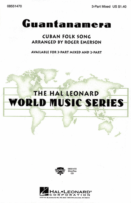 Guantanamera : SAB : Roger Emerson : Sheet Music : 08551470 : 073999563306