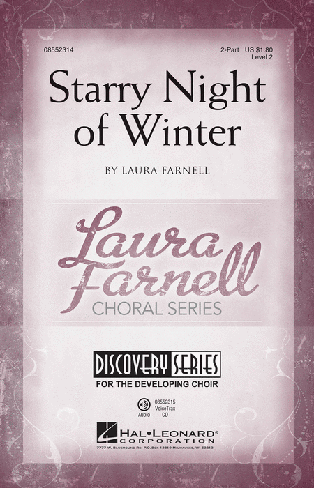 Starry Night of Winter : 2-Part : Laura Farnell : Laura Farnell : Sheet Music : 08552314 : 884088551315