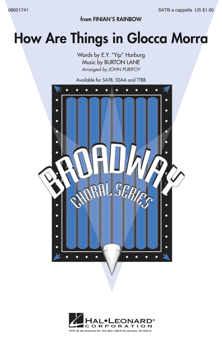 How Are Things In Glocca Morra? : SSAA : John Purifoy : Burton Lane : Finian's Rainbow : Sheet Music : 08621742 : 884088494650