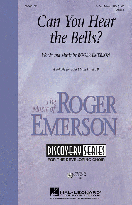 Can You Hear the Bells? : SAB : Roger Emerson : Roger Emerson : Sheet Music : 08745157 : 884088016197