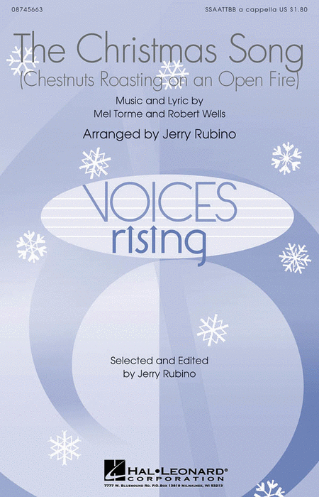 The Christmas Song : SSAATTBB : Jerry Rubino : Sheet Music : 08745663 : 884088099824