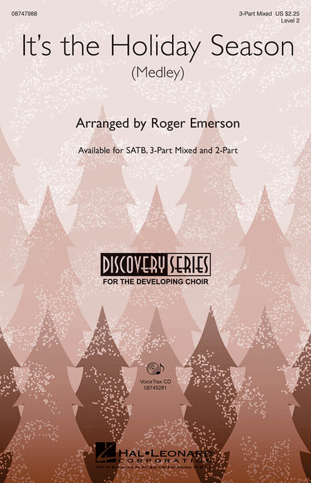It's the Holiday Season : SAB : Roger Emerson : Sheet Music : 08747988 : 884088211271