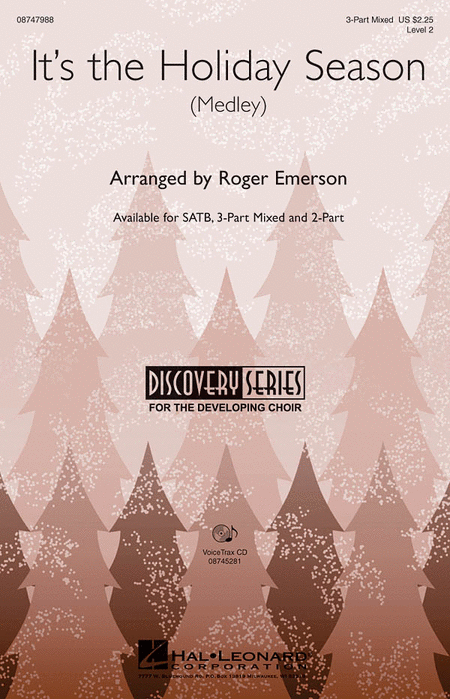 It's the Holiday Season : 2-Part : Roger Emerson : Sheet Music : 08747989 : 884088211288