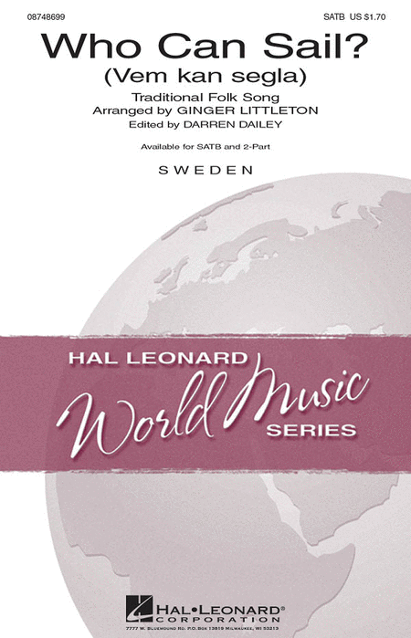 Who Can Sail? : SATB : Ginger Littleton : Sheet Music : 08748699 : 884088238919