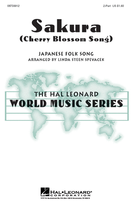 Sakura : 2-Part : Linda Spevacek : Sheet Music : 08756912 : 073999569124