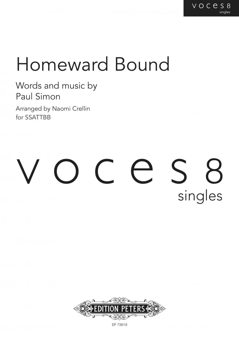 Simon and Garfunkel : Homeward Bound : SSAATTBB : Sheet Music : 98-EP73619