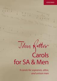 John Rutter : Carols for SA and Men : Songbook : 9780193524187