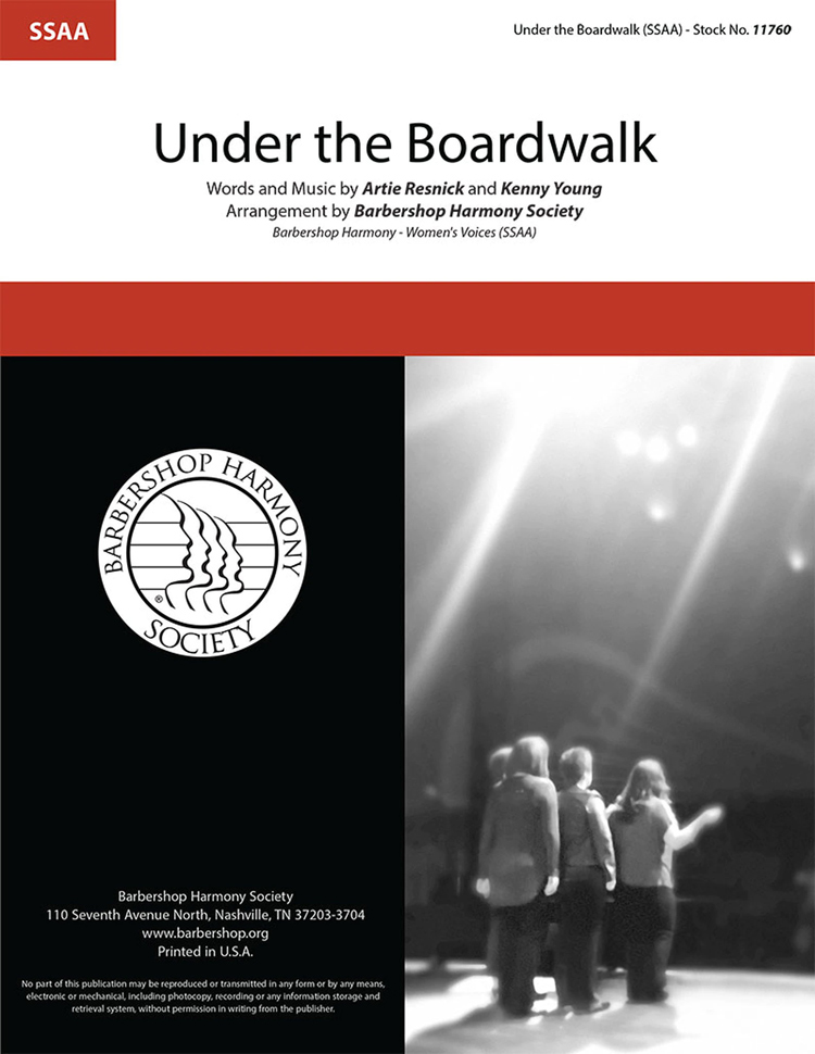 Under The Boardwalk : SSAA : Barbershop Harmony Society : Sheet Music : 00350493