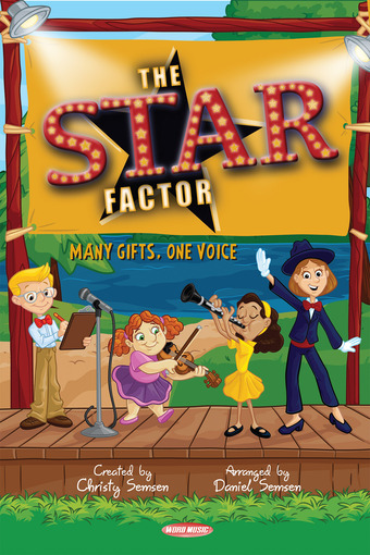 Christy and Daniel Semsen : The Star Factor - Choral Book : Unison/2-Part : Songbook : 080689471179 : 080689471179