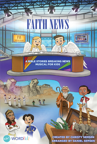 Christy and Daniel Semsen : Faith News - Choral Book : Unison/2-Part : Songbook : 080689615177 : 080689615177