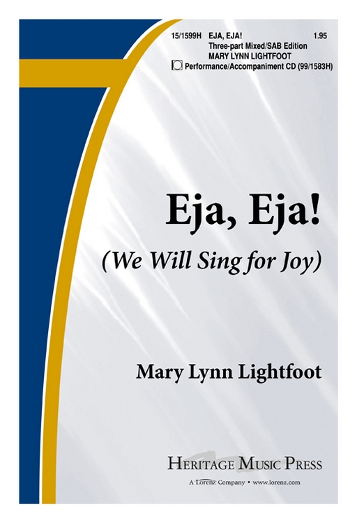 Eja, Eja : SAB : Mary Lynn Lightfoot : Sheet Music : 15-1599H : 000308056198