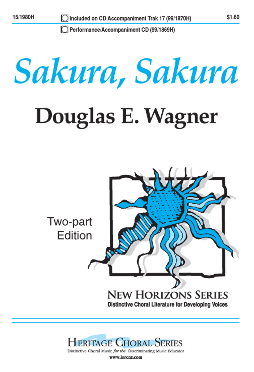 Sakura, Sakura : 2-Part : Douglas Wagner : Sheet Music : 15-1980H : 000308100839