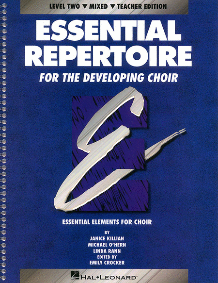 Emily Crocker (editor) : Essential Repertoire for the Developing Choir : SATB : Songbook : 073999401134 : 0793543401 : 08740113