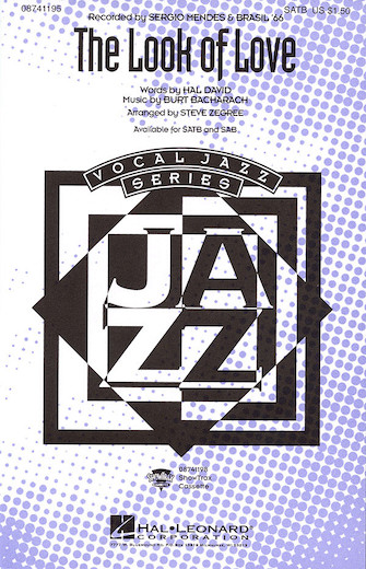 Various Arrangers : Jazz Burt Bacharach : SDATB : Sheet Music Collection