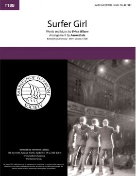 Surfer Girl : TTBB : Aaron Dale : Brian Wilson : The Beach Boys : Sheet Music : 211561