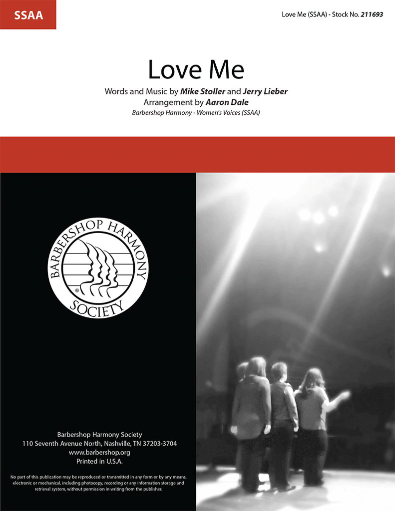 Love Me : SSAA : Aaron Dale : Elivis Presley : Sheet Music : 211693