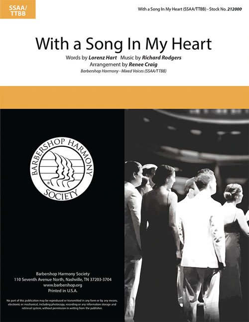 With A Song In My Heart : SATB : Renee Craig : Digital : 212000