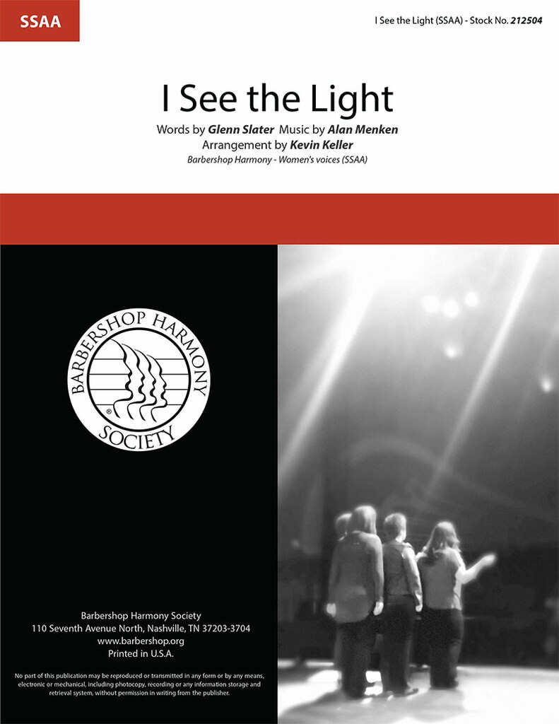 I See The Light : SSAA : Kevin Keller : Tangled : Sheet Music : 212504