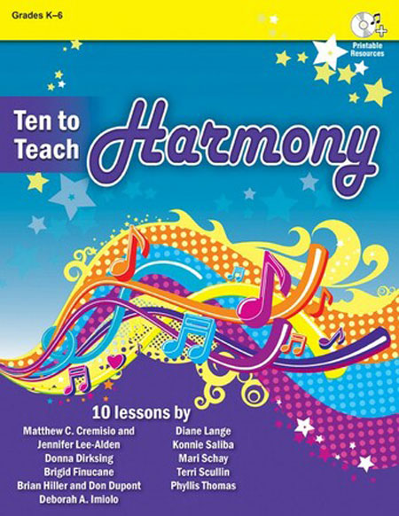 Various : Ten to Teach Harmony : Songbook & CD : 75/1010H