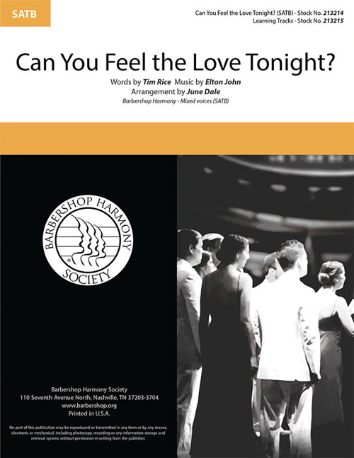 Can You Feel The Love Tonight? : SATB : June Dale : Sheet Music : 00325415